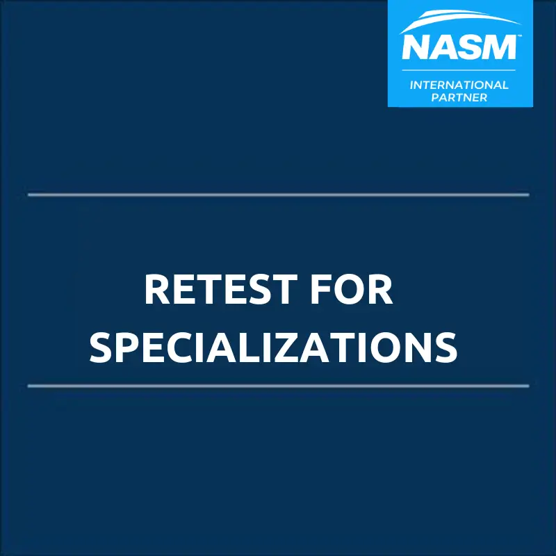 NASM Retest for Specializations