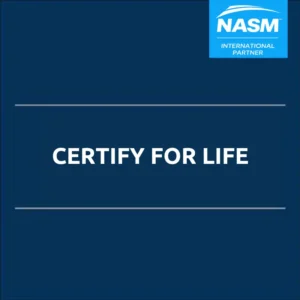 NASM Certify For Life renewal package